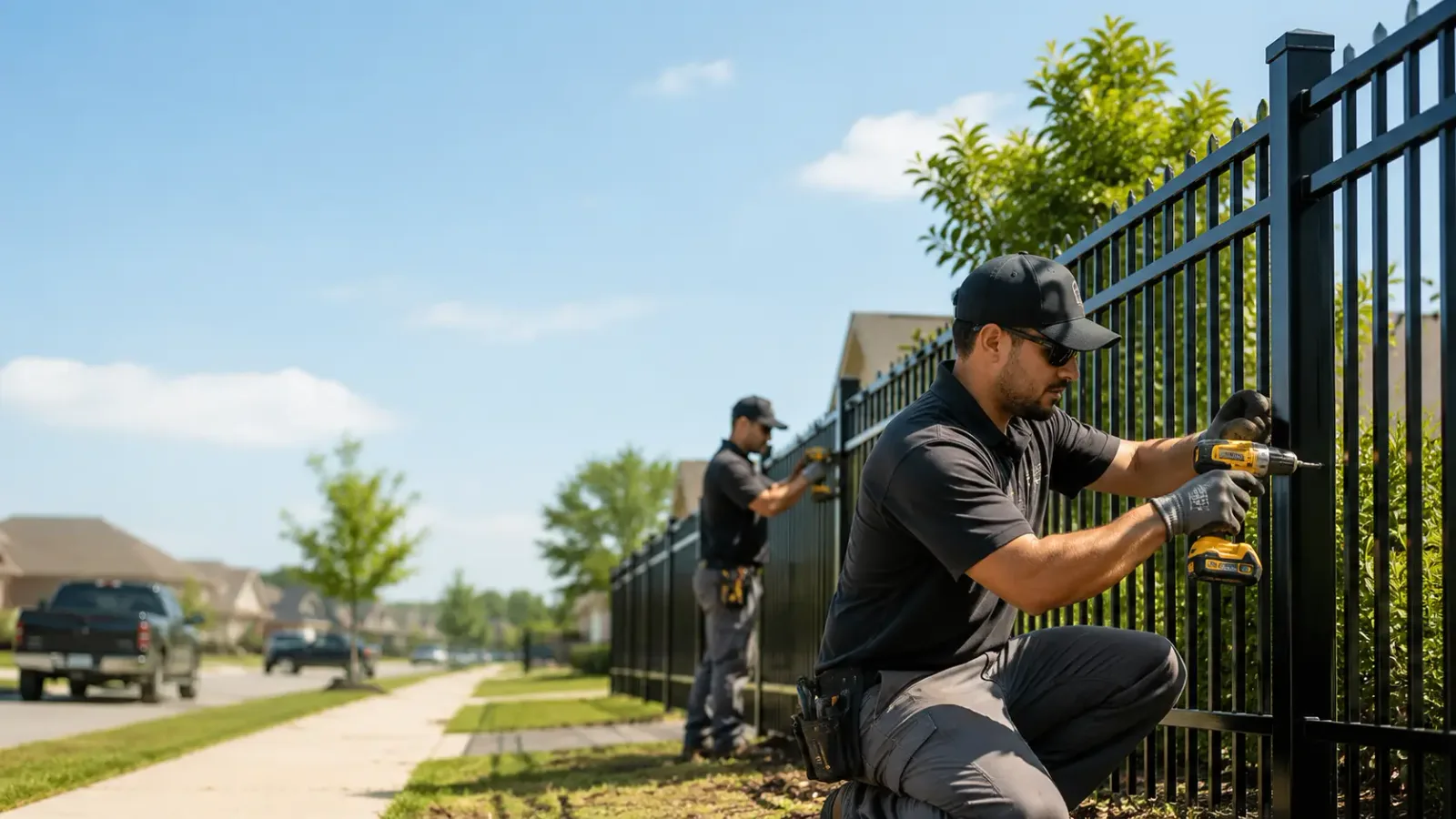Metal Fence Installation in Jericho, NY